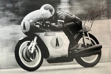 Giacomo Agostini foto firmata