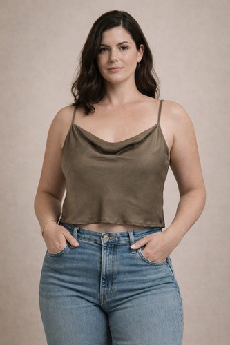 Camicia zara verde oliva - camicia,