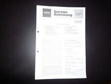 Manuale di servizio originale