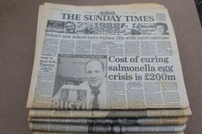 Collection of old SUNDAY TIMES
