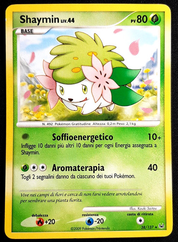 Shaymin liv 127 rara in - liv.44, 38/127