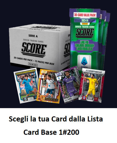 Score panini serie - serie, a