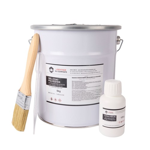5kg gel coat polyester iso - de,