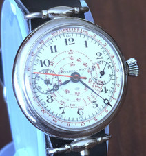 Orologio Cronografo UNIVERSAL WATCH anse snodate  MonoPulsante al 6 Oversize