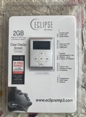 Lettore mp3 eclipse 2gb nuovo - eclipse,