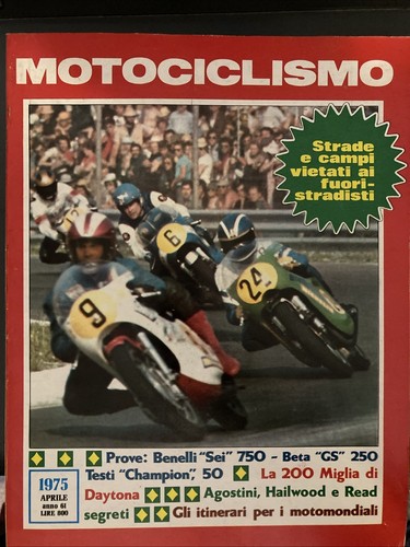 Motociclismo aprile 1975 - motociclismo,
