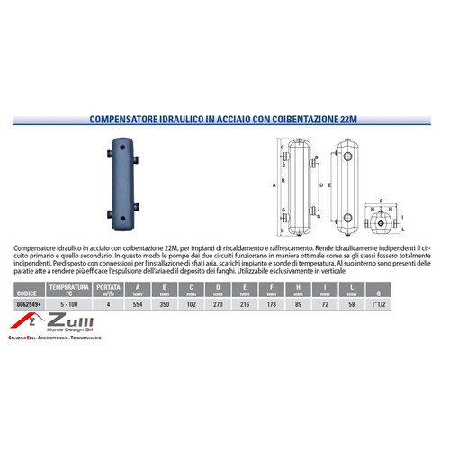 Compensatore idraulico - compensatore,