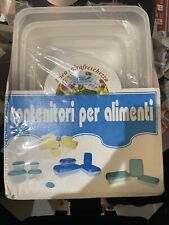 Set Di 5 Contenitori Ermetici per Alimenti Salva Freschezza