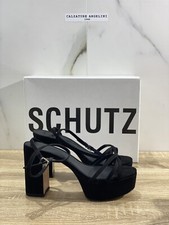 Schutz sandalo donna nero con - sandalo,