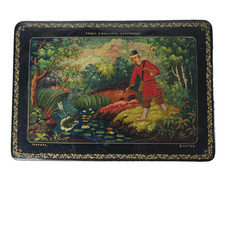 Cofanetto laccato russo stile