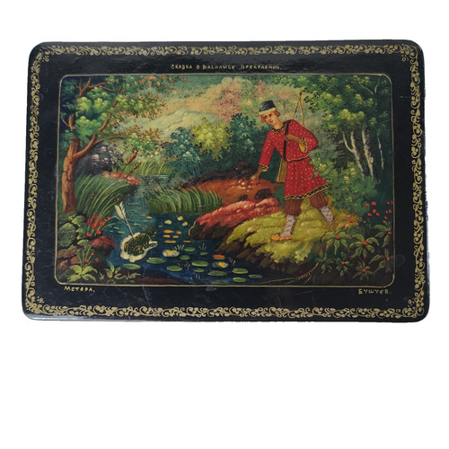 Cofanetto laccato russo stile