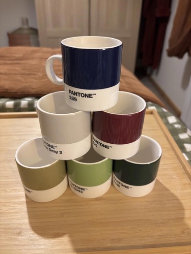 Set tazzine espresso pantone - espresso,