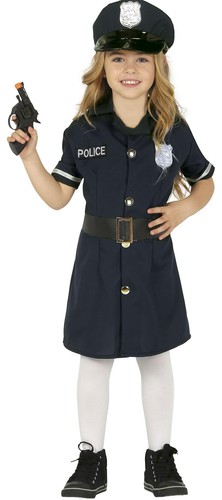 Costume poliziotta vestito - da,
