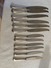 set coltelli Argentati Modello