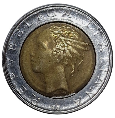 Repubblica italiana 500 lire - repubblica,
