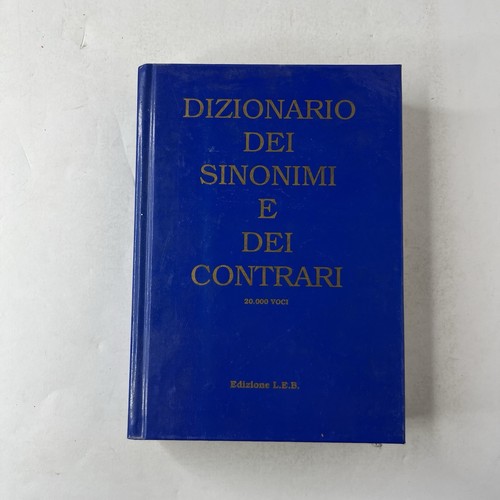 Dizionario dei sinonimi e - il,