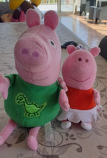 LOTTO N. 40 PELUCHES MAMMA PIG E PEPPA PIG