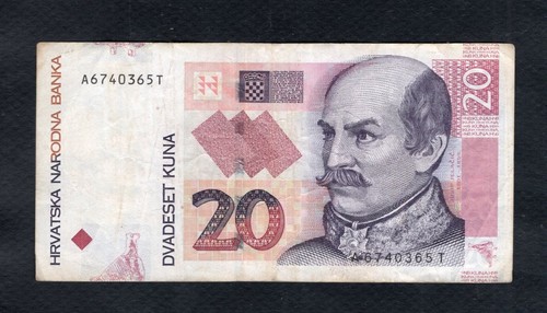 Croatie kuna 2012 etat - kuna, tb