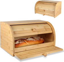 Portapane Bambù Con Tagliere