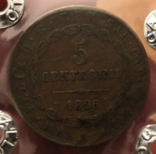 5 Centesimi 1826 Torino P
