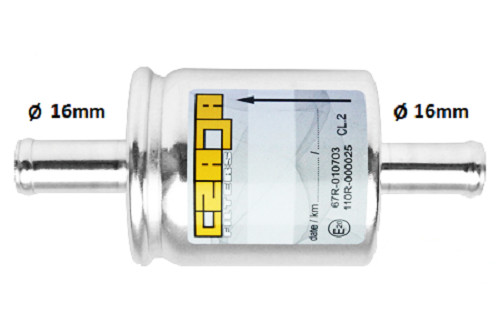 Filtro gpl gas 16mm - filtro,