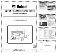 Bobcat Stendisabbia Attacco Manuale Funzionamento e Manutenzione 0066 0066 PDF