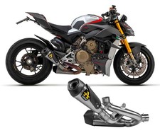 Terminali Scarichi Arrow Works Titanio DUCATI STREETFIGHTER V4 2020 2024
