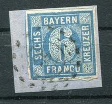 Bavaria Stamp Numerator omr168