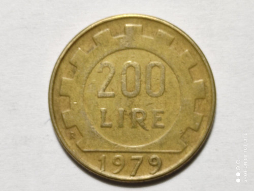 Moneta 200 lire lavoro - 200,