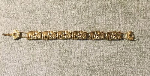 Bracciale elefanti mobili - bracciale,