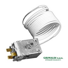 TERMOSTATO FRIGO 3 CONTATTI FRIGORIFERO DOPPIA PORTA A13-1002 CAPILLARE 2000 mm