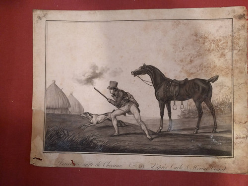 Carle vernet litografia - carle,