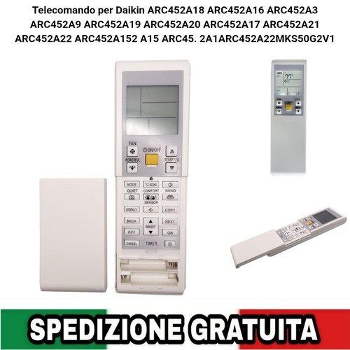 Telecomando per daikin - per,