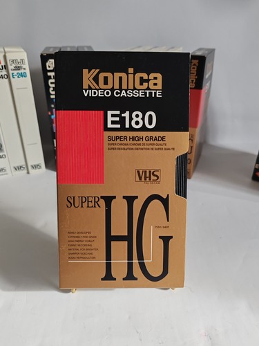 Konica vidéocassette vhs pal - vidéocassette,