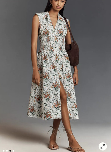 Abito midi anthropologie - midi, donna
