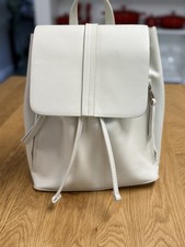 Zara Trafaluc Solid White Faux