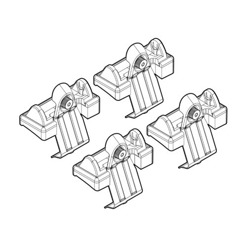 Kit attacchi barre - , portatutto