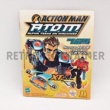 HASBRO ACTION MAN VINTAGE - ATOM Alpha Teens on Machines McDonald's Libretto