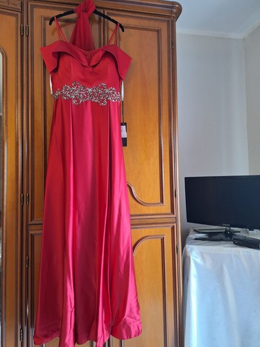 Abito cerimonia rosso donna - da,