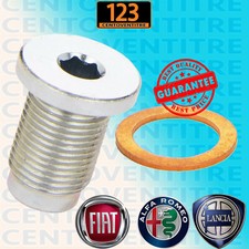 TAPPO VITE COPPA OLIO  ALFA ROMEO 147, 156, 159, 166  A BRUGOLA ESAGONALE