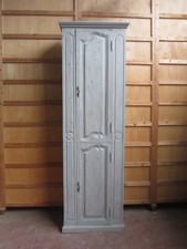 ARMADIO PROVENZALE LACCATO STIPO COLONNA MOBILETTO RIPIANI DISPENSA SHABBY