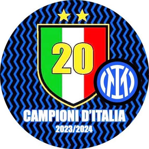 Cialda inter campioni 2024 - campioni,