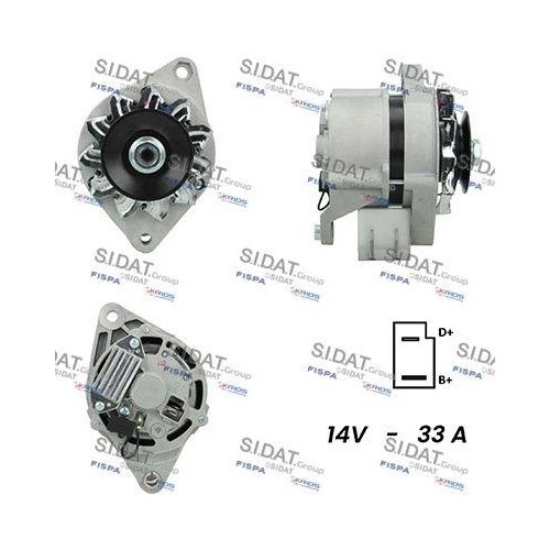 Alternatore sidat a12bh0037a2 - alternatore,