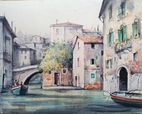 Fausto battelli acquerello - fausto,