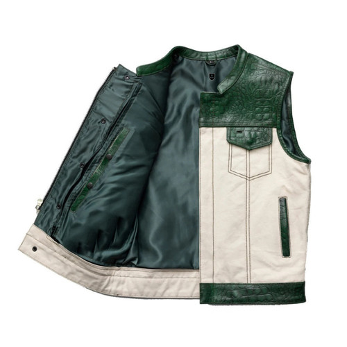 Gilet uomo pelle - pelle, di