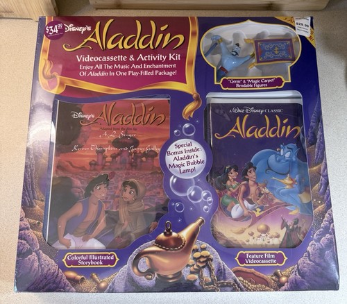 Disney aladdin videocassetta - disney, e