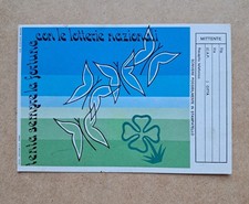 Cartolina lotteria 1982 1985 - lotteria, (1982/1985