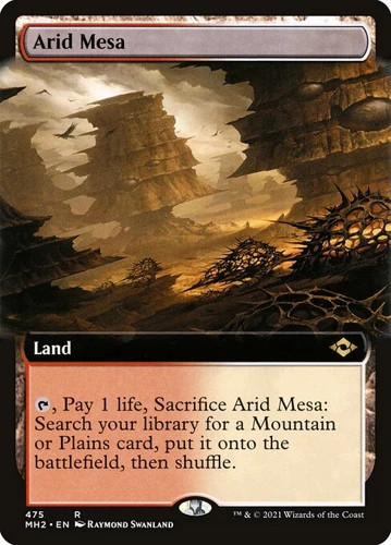 Arid mesa foil - -, extended