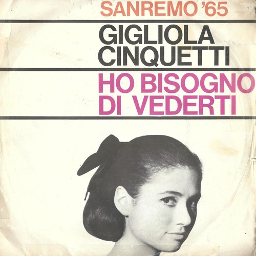 Disco giri gigliola - ,