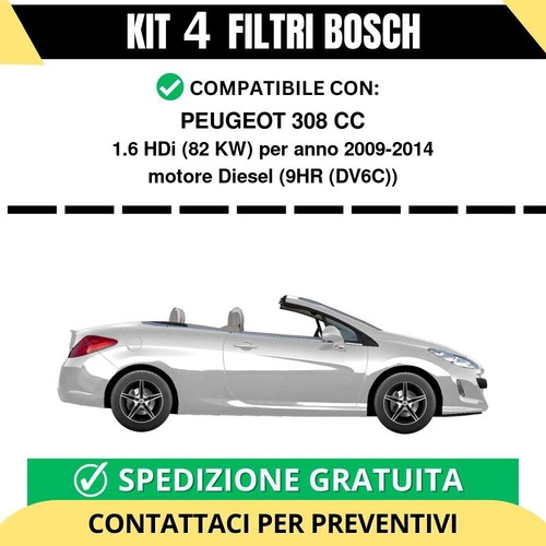 Kit filtri bosch peugeot - filtri,